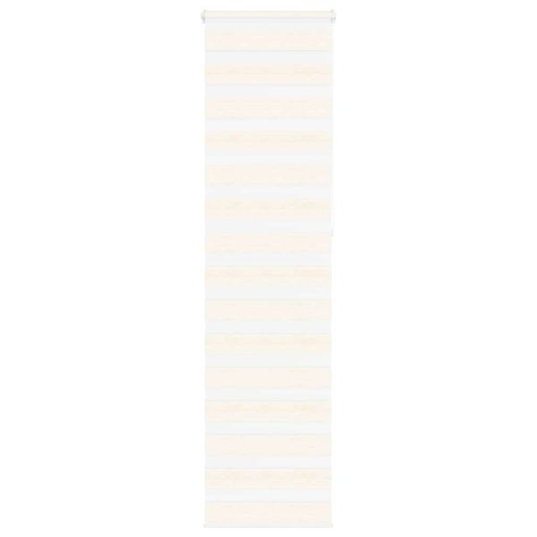 Зебра щора, мрамор, бежова, 65x230 см, ширина на плата 60,9 см, полиестер