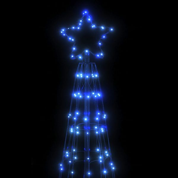 LED коледна елха 550 светодиода синя 300 см