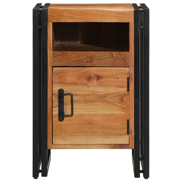 Нощно шкафче 40x40x59 см, масивна акация