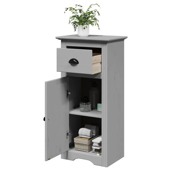 Шкаф за баня BODO сив 44x30x90 см