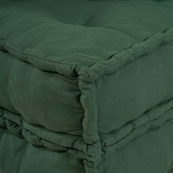Модулен диван, зелен, 70x70x54, плат