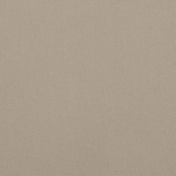 Сгъваем шезлонг, бежов, 175x54x8,5 см, оксфордски плат
