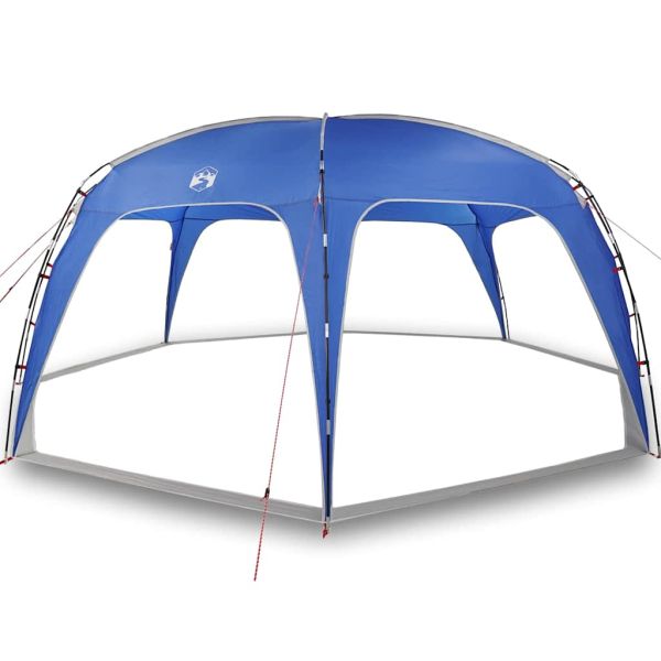 Парти палатка, лазурно синя, водоустойчива