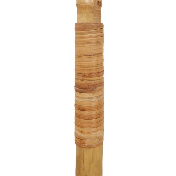 Тики чадър със сенник от бананов лист, 150 см, бамбук