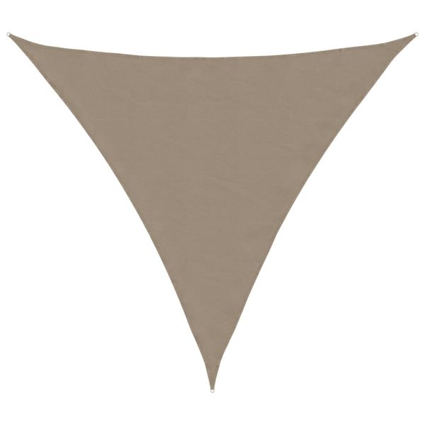Сенник за плаж, бежов, 2x2x2 м, 100% полиестер, оксфорд