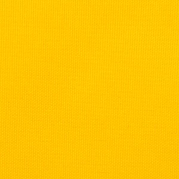 Сенник за слънце, платно, жълт, 2x2x2 м, 100% полиестер, оксфорд