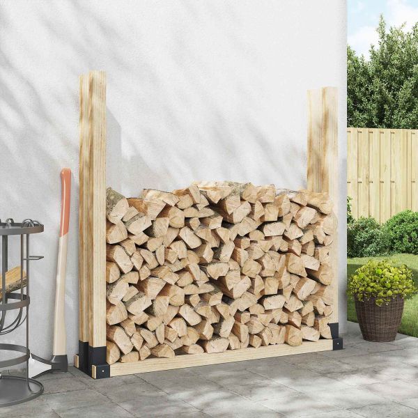 Помощник за подреждане на дърва 2 pcs Антрацит 34 x 10 x 15 см
