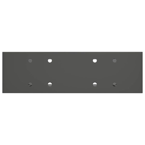 Помощник за подреждане на дърва 2 pcs Антрацит 34 x 10 x 15 см