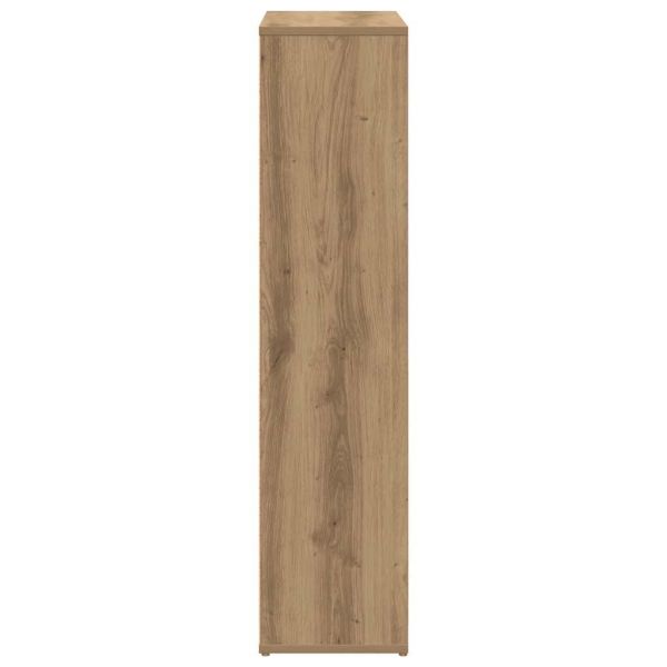 Библиотека, занаятчийски дъб, 50x25x104 см