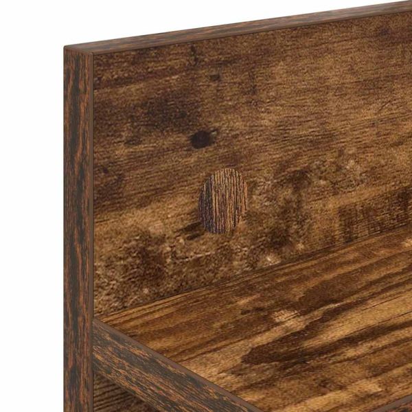 Стенен закачалка за палта Димян дъб 60 x 10,5 x 18 см