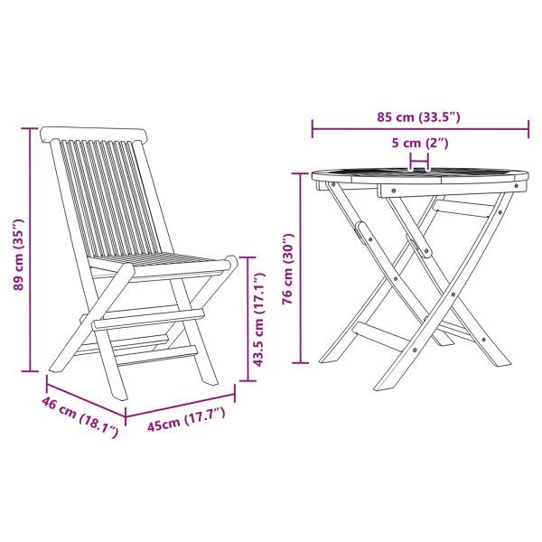Комплект за хранене в градината 3 pcs Кафяво