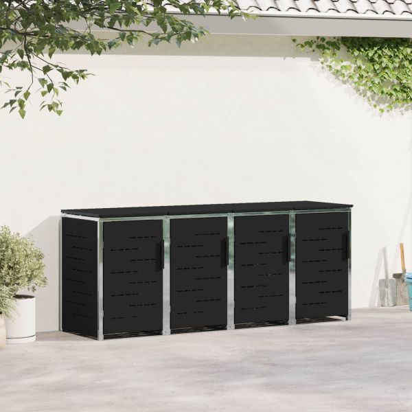 Съхранение на контейнер for 4 Bins 240L Неръждаема стомана