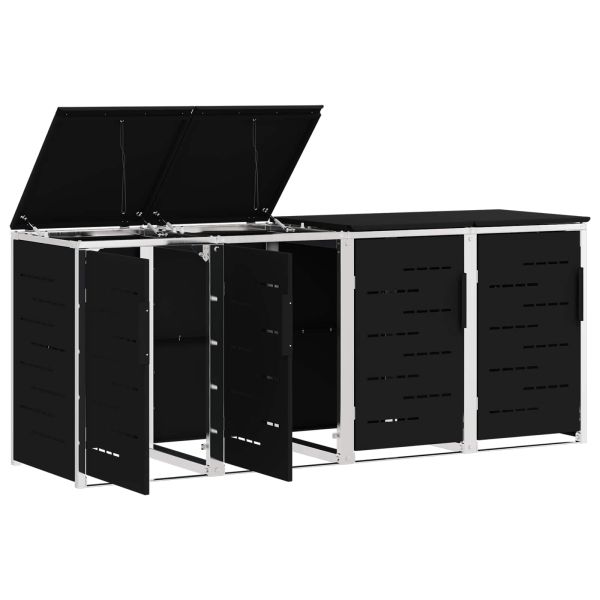Съхранение на контейнер for 4 Bins 240L Неръждаема стомана