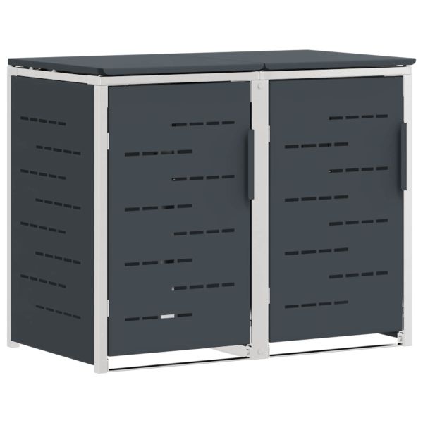 Съхранение на контейнер for 2 Bins 240L Неръждаема стомана