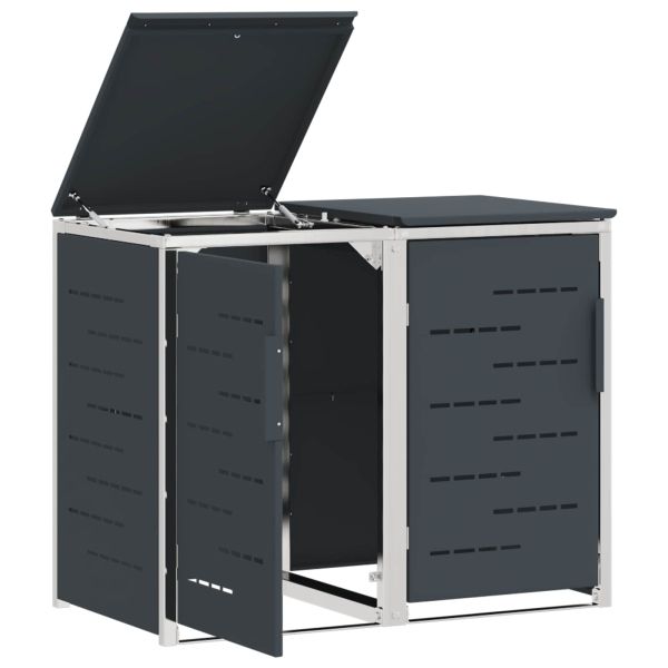 Съхранение на контейнер for 2 Bins 240L Неръждаема стомана