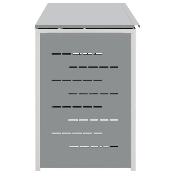 Съхранение на контейнер for 4 Bins 240L Неръждаема стомана Сиво