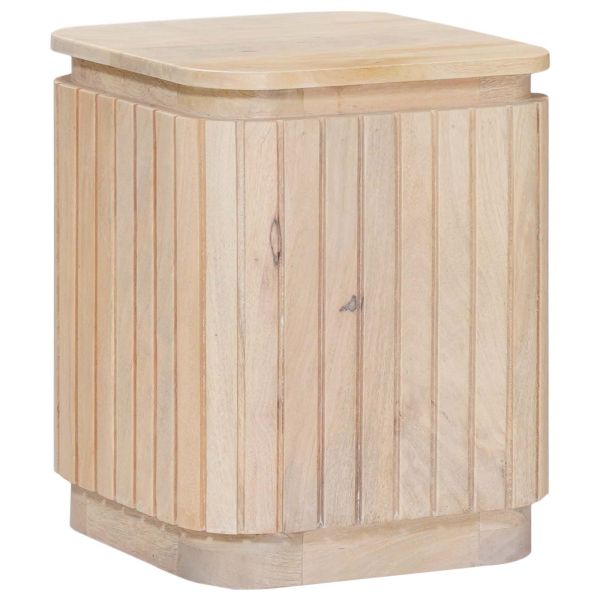 Ръчно изработен комплект масички 2 pcs Бяло 45 x 45 x 45 cm