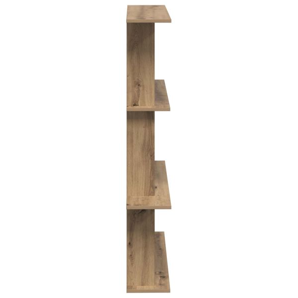 Единица за рафтове на стена Кафяво 100 x 20 x 126 см