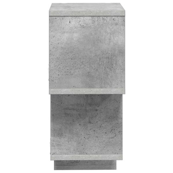 Плаващ рафт Монтиране на стена Сиво 87 x 20 x 55 см