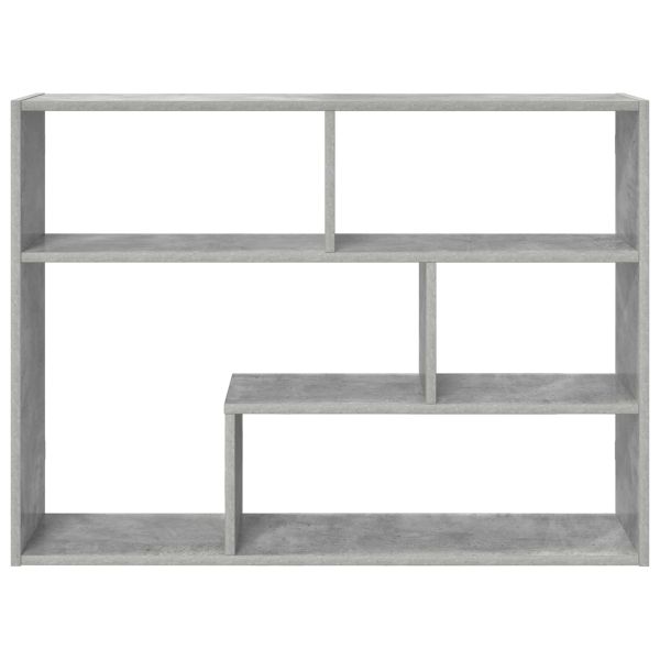 Стенен рафт Монтиране на стена Сиво 95 x 20 x 69,5 см