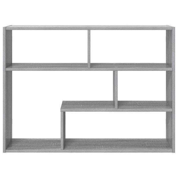 Стенен рафт Монтиране на стена Сиво 95 x 20 x 69,5 см