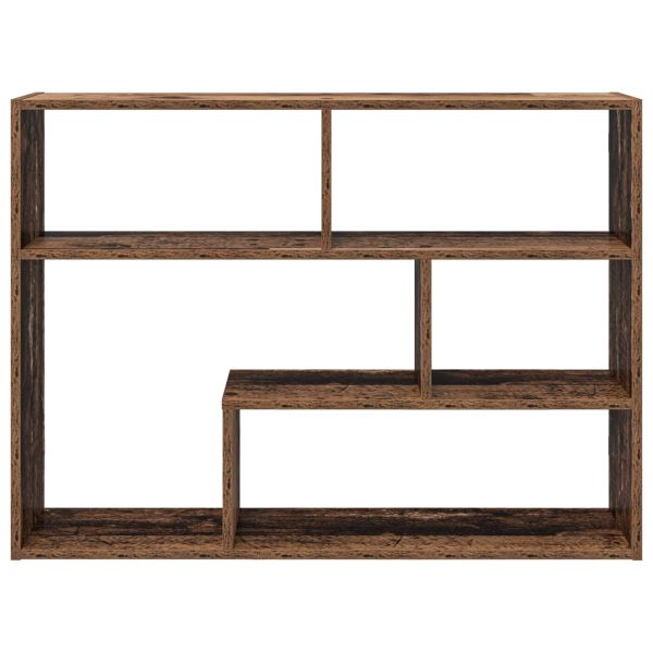 Стенен рафт Монтиране на стена Кафяво 95 x 20 x 69,5 см