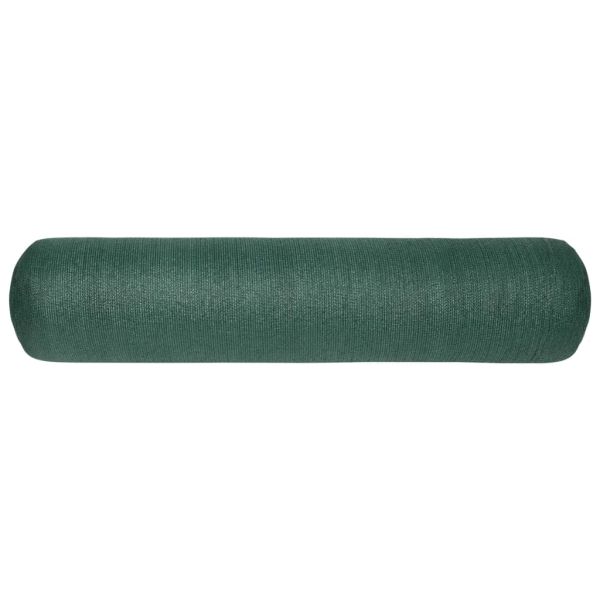 Засенчваща мрежа зелена 1,2x25 м HDPE 195 г/м²
