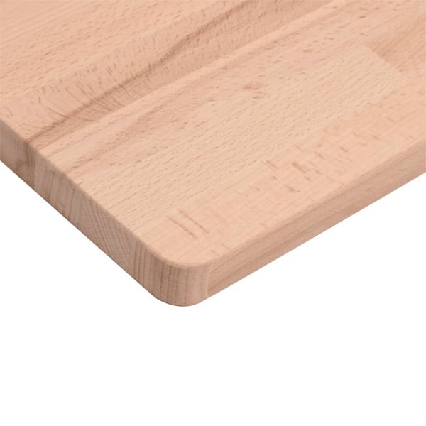 Плот за маса 80x80x2,5 см квадратен масивен бук