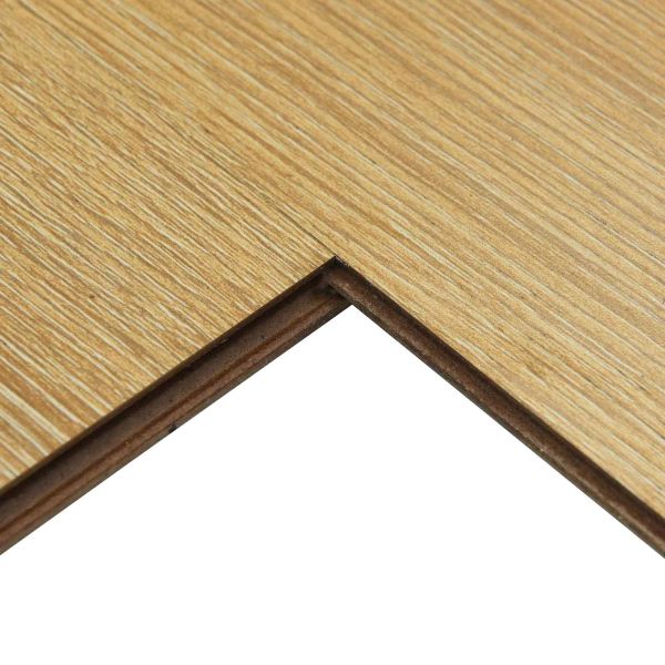 Ламинатно Плочно 15 pcs Златисто кафяво 101 x 20 x 0,8 см