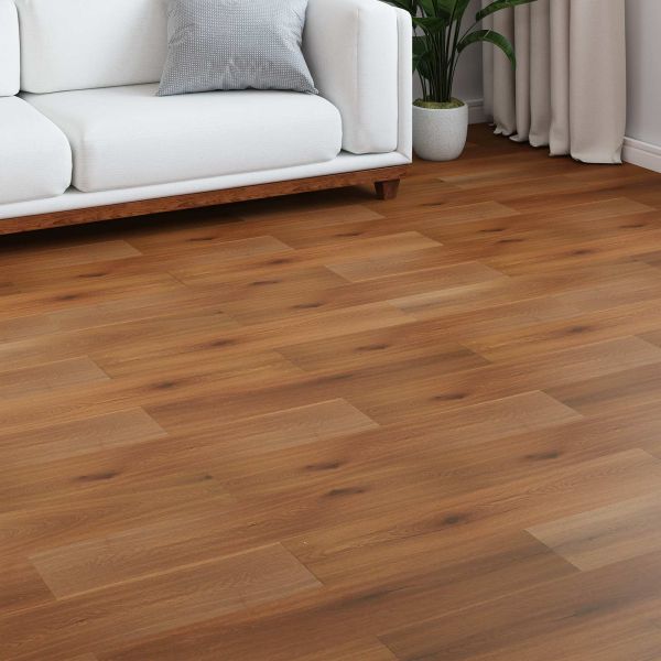 Ламинатно Плочно 15 pcs Златисто жълто 101 x 20 x 0,8 см