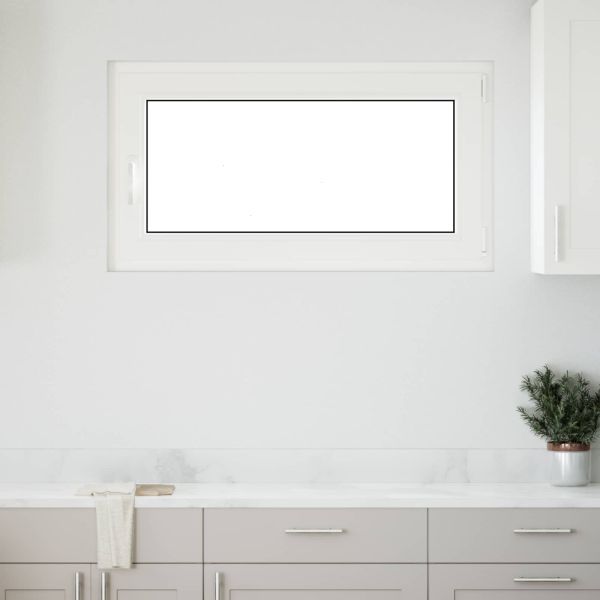 Прозорец за мазе RISOR 110 x 70 cm PVC и стъкло Антрацит