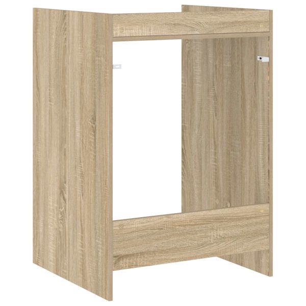 Шкаф за пералня Сонома 67,5 x 62 x 97 см Инженерна дървесина