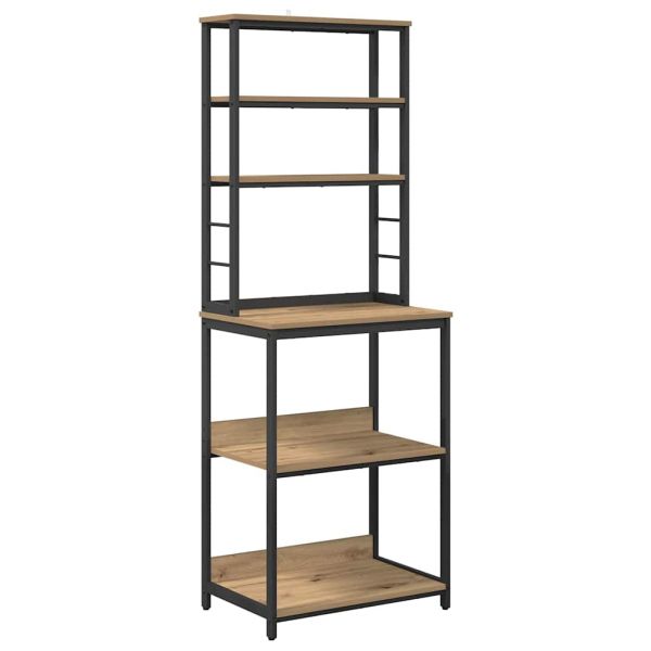 Кухненски рафт Дъб 60 x 40 x 168 см Инженерно дърво