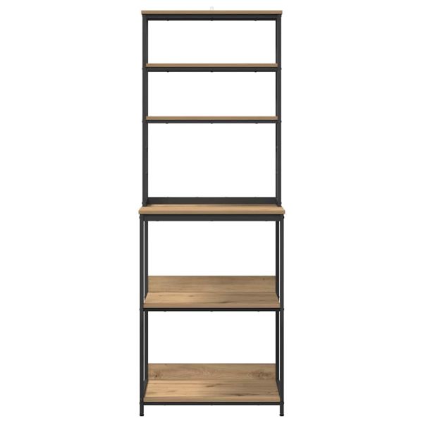 Кухненски рафт Дъб 60 x 40 x 168 см Инженерно дърво