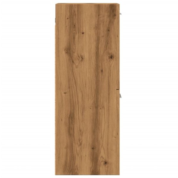 Висящ шкаф за баня Artisan Oak 30x30x80 cm Инженерна дървесина