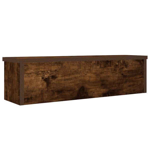 Кухненски стелажи, подреждащи се 2 бр. опушен дъб 60x15x16 см