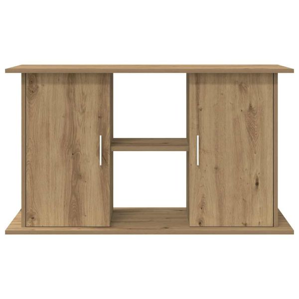 Стойка за аквариум, дъб, 101x41x58 см, инженерно дърво
