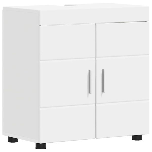 Комплект мебели за баня TULUM 5 pcs Бяло 60 x 34 x 63 см