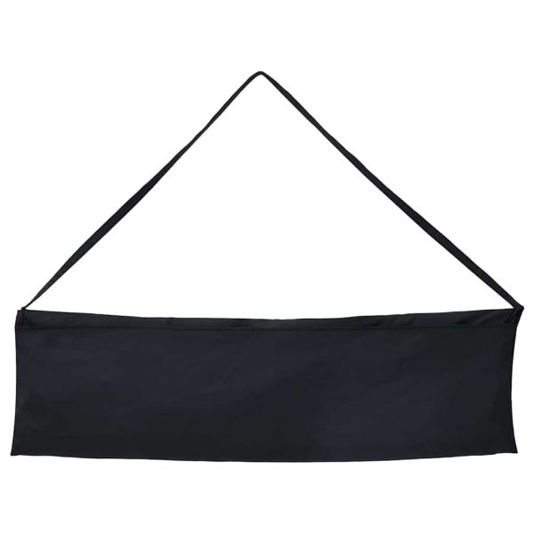 Кърпи за шезлонг 2 pcs Черно 210 x 75 cm Полиестер и полиамид
