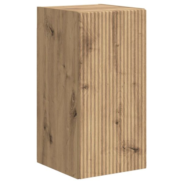 Комплект ТВ шкаф 4 pcs Дъб Инженерно дърво