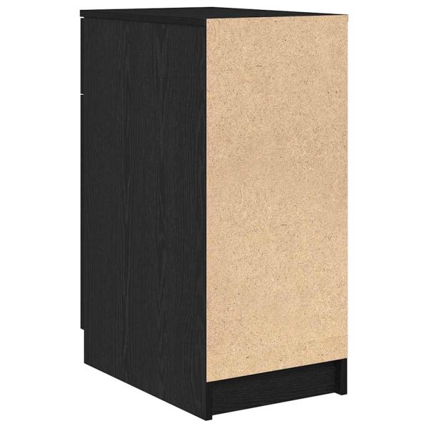Офис шкаф Черния дъб 33 x 50 x 75 см Инженерно дърво