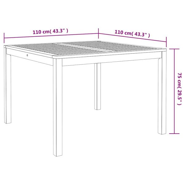 Комплект за хранене в градината 5 pcs Бежово