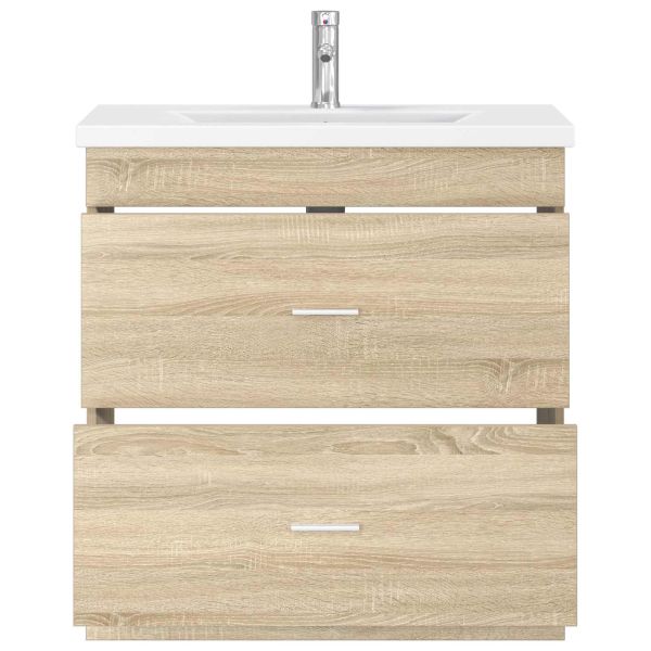 Комплект мебели за баня Дъб сонома 81 x 40 x 84,5 см