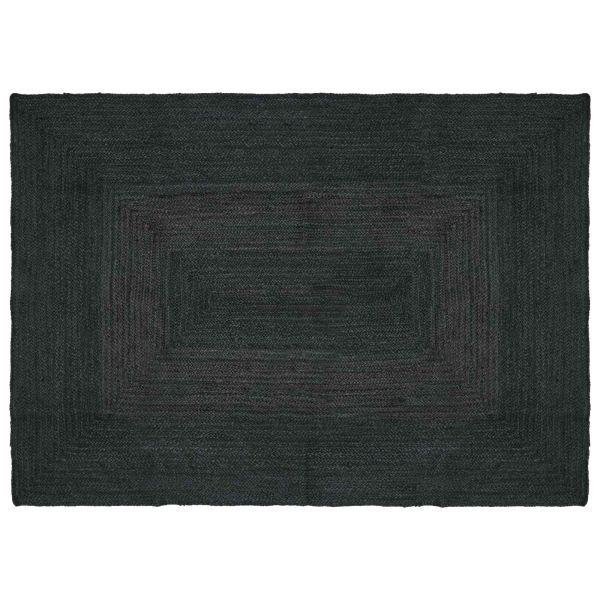 Килими за помещение Правоъгълна Тъмносиво 120 x 170 cm юта