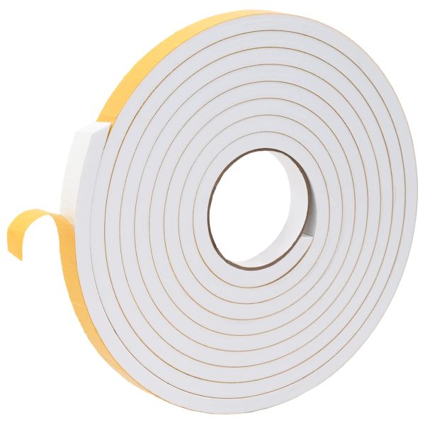 Самоотлепваща се пяна лента 10 pcs Бяло 20mm x 5m CR пяна
