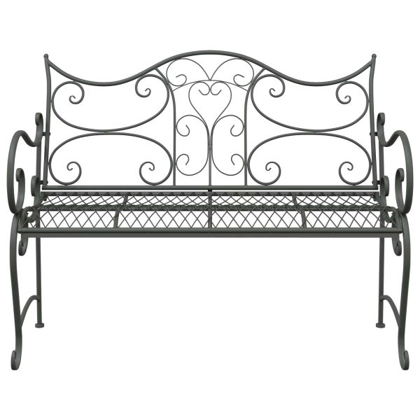 Градинска пейка 2-Брой места 114 x 56,5 x 90 см Стомана