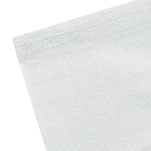 Тъкани чували 10 pcs Бяло 80 x 125 см ПП