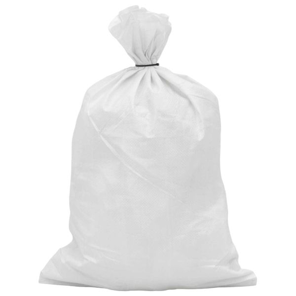 Тъкани чували 50 pcs Бяло 50 x 80 cm ПП
