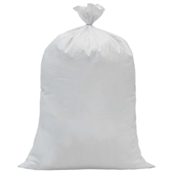 Тъкани чували 50 pcs Бяло 80 x 125 см ПП