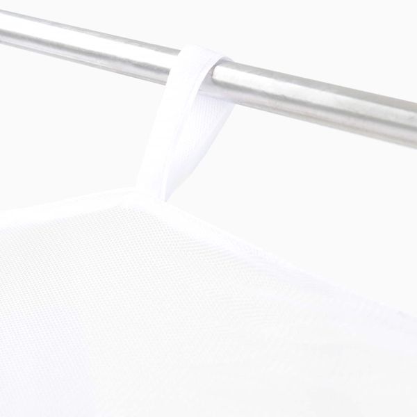Комарна мрежа за беседка 220 mesh Бяло 3,6 x 3 x 2 см Полиестер